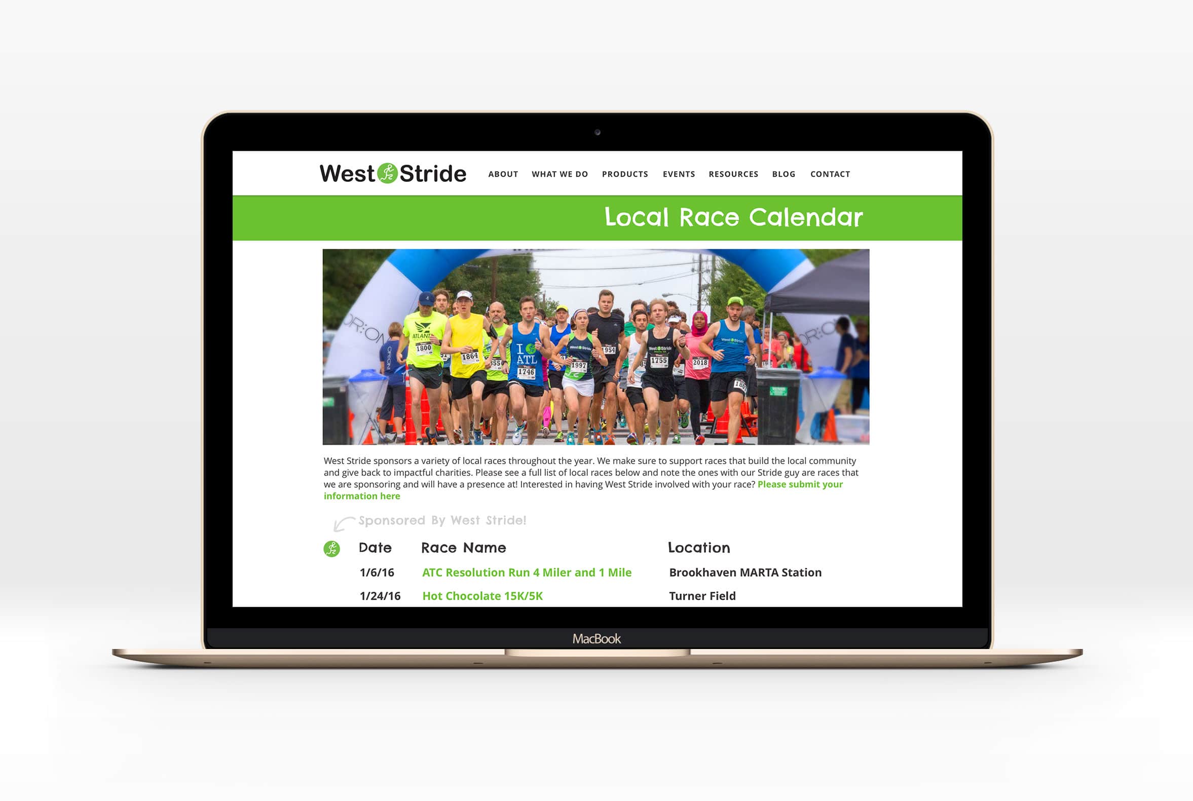 West Stride Running Store | Break Free Graphics